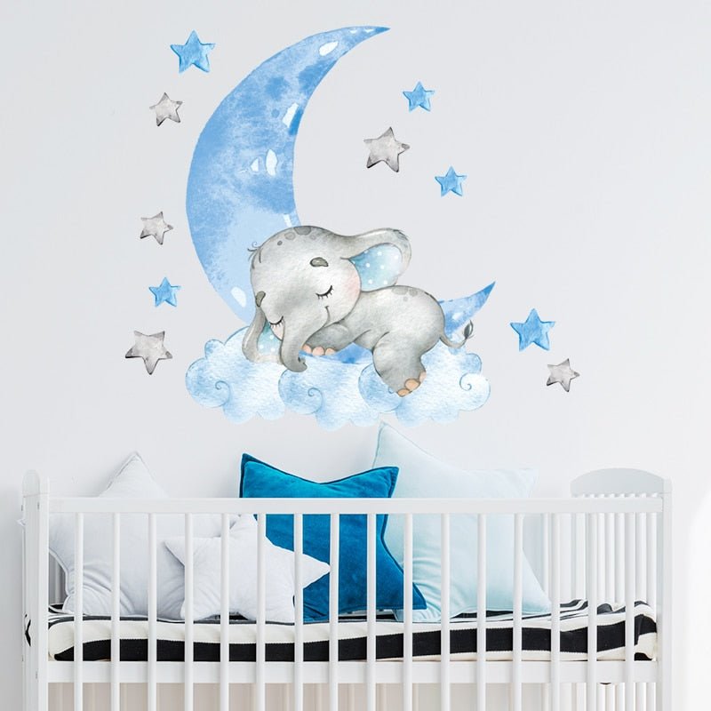 AUTOCOLLANT MURAL BEBE | BABYELEPHANT™ -