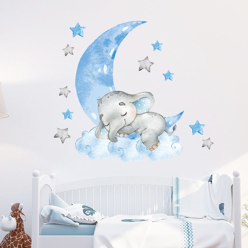 AUTOCOLLANT MURAL BEBE | BABYELEPHANT™ -