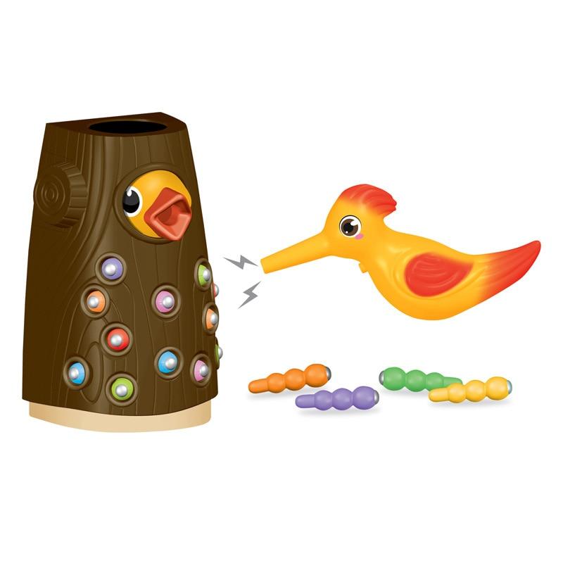 FeedingBird™ - Jouets magnétique attrape - ver | Jeux enfants - Bebesensas