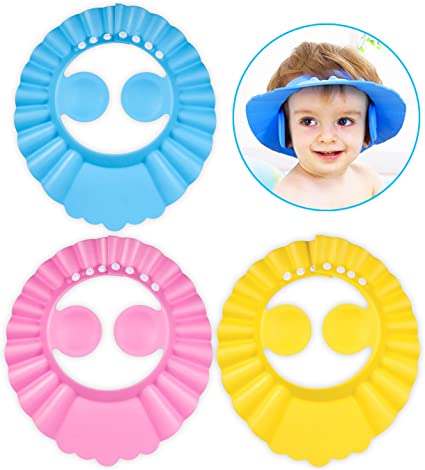 Visière chapeau pour douche bébé I ShampooCap™ - Bebesensas