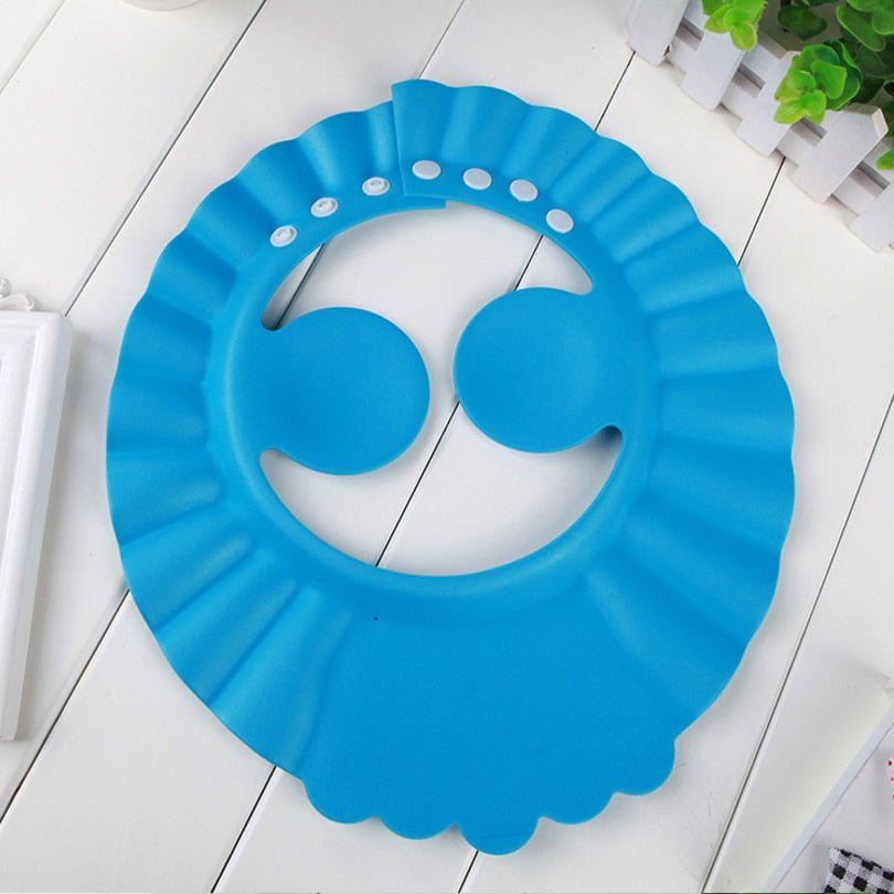 Visière chapeau pour douche bébé I ShampooCap™ - Bebesensas